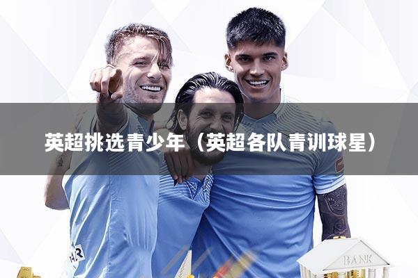 英超挑选青少年（英超各队青训球星）